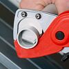 KNIPEX kleště na řezání hadic a plastových trubic, střih 25mm 9020185