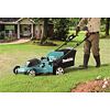 MAKITA DLM538Z aku kosačka 2*18V, 530mm, kolieska 180/230mm guľôčkové ložiská, Li-ion LXT, bez batér