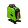 PROCRAFT laser křížový, ZELENÝ, samonivelační, linka 1cm nad zemí, aku 3,7V/4Ah, držák, LE-4G