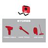 MILWAUKEE 4932480704 PACKOUT malý rovný univerzálny háčik
