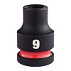 MILWAUKEE 4932480303 hlavica nástrčná priemyslová 1/2", 9mm, SHOCKWAVE