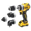 DeWalt DCD703L2T aku vŕtačka s výmennými hlavami 12V/2*3Ah, 57Nm, 0-425/1500 ot./min, TSTAK kufrík