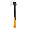 FISKARS 1069106 sekera štípací X-SERIE X24 M, hmotnost hlavy 1217g, délka topůrka 60cm