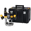 DeWalt DCW620NT aku bezuhlíková horní fréza 18V, kleštiny 8+12mm, 11000-23000 ot./min., bez baterie