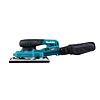 MAKITA BO007CGZ aku vibrační bruska XGT 40V, 93*185mm, propojení s aku kabelem
