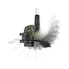 NAREX Camouflage CVT 300 2BN aku strunová sekačka 20V, 30cm, teleskop, 1*2Ah+nabíječka, 65406737