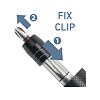 EXTOL Premium šroubovák momentový pro bity 1/4", 1-6Nm, magnet FIX-Clip, 8825301