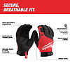 MILWAUKEE 4932498498 rukavice pracovní Performance vel. 9/L, SMARTSWIPE pro ovládání telefonu 