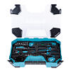MAKITA E-22610 sada vrtáků, bitů a ručního nářadí, 200ks, rozkládací kufr (old=D-37194)