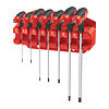MILWAUKEE 4932498677 sada T-imbusů s kuličkou 2-8mm, 7-dílná, ComfortGrip, PH držák