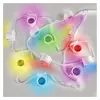 EMOS GoSmart LED bodové svítidlo - řetěz 255 cm, 12 dílů, 7 W, RGBIC+CCT, stmívatelné, WiFi, ZIW15CR