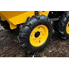 PROTECO motorový přepravník - DUMPER s radlicí na sníh, 6,5HP, 4x4, 400kg, 240l, 51.03-KM-400-RAD