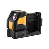 DeWALT DCE088D1G18 křížový laser 18V/2Ah, ZELENÝ, příslušenství, kufr