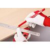 FESTA měřítko 300mm s magnetickým posuvným dorazem, úhly 90°/45°, NEREZ, 14413
