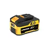 PROTECO aku sada nabíječka DUAL 20V 4A + 2* akumulátor 20V/8Ah, 51.99-DUAL-8000