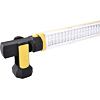 EXTOL LIGHT lampa montážna 75cm, 1200lm, rotačná a kĺbová, 6*AA, magnety 43157