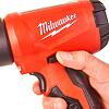MILWAUKEE M18 BHG-0 aku horkovzdušná pistole 18V bez baterie, max.470°C, 170 l/min
