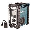 MAKITA DMR116 aku rádio 14,4 -18V, /230V sieťový adaptér, príjem AM/FM, bez batérie