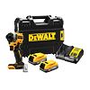 DeWalt DCF850E2T aku rázový uťahovák 18V/2*1,7Ah, 205Nm, 1/4",  POWERSTACK, TSTAK