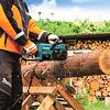 MAKITA DUC357RTX3 aku řetězová pila LXT 18V/5Ah, 350mm, řetěz 3/8", 1,1mm