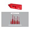 MILWAUKEE 4932480711 PACKOUT polička na skrutkovače