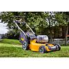 DeWalt DCMW564N aku sekačka 2*18V XR, záběr 48cm, výška sečení 25-86mm, bez baterie