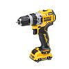 DeWalt DCD703L2T aku vŕtačka s výmennými hlavami 12V/2*3Ah, 57Nm, 0-425/1500 ot./min, TSTAK kufrík