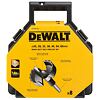 DeWalt DT4593 sada Forstnerových vrtáků 8-dílná, (25,28,32,38,45,54,65mm), prodlužovací kus 140mm