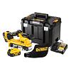 DeWalt DCW220P2 aku pásová brúska 18V/2*5Ah, pás 75*533mm, kufrík TSTAK