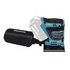 MAKITA DBO480Z aku vibrační bruska LXT 18V, 114*102mm, suchý zip, 11000/14000 ot./min.