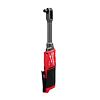MILWAUKEE M12 FPTR-0 aku rázová průchozí ráčna 12V, dlouhý krk, adaptéry, bez baterie