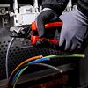 KNIPEX nůžky na kabely StepCut XL 225mm VDE elektro 1000V, 2 řezné plochy, 56 HRC 9518225