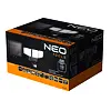 NEO reflektor TRIPLE LED 1000lm, solární aku 3,7V/2*2,2Ah, senzor pohybu, 99-089