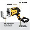 DeWalt DT20560 řezák hadic a PVC trubek do 50mm, nástavec na rázový utahovák