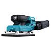 MAKITA BO007CGZ aku vibrační bruska XGT 40V, 93*185mm, propojení s aku kabelem