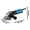 BOSCH GWS 14-125 úhlová bruska 125mm, 1400W