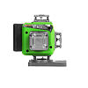 PROCRAFT LE-4GL laser křížový, ZELENÝ, samonivelační, linka 1cm nad zemí, aku 3,7V/4Ah