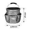 NEO taška zahradní kulatá, nosnost 15kg, odolná tkanina, 44-700