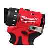 MILWAUKEE M12 BLDDRC-202C aku vrtačka 12V/2*2Ah, 40Nm, 0-550/1700 ot./min., kufr