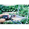 WOLFCRAFT nylonová kefa obvodový vejárový tvrdý pr.100mm, stopka 6mm šesťhran 1512000