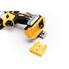 StealthMounts držiak na uloženie aku strojov DeWalt XR 18V i FLEXVOLT 60V, žltý, 1ks