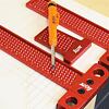 IGM značiaci príložník 260mm, otvory po 1mm, vzdialenosť čiar 5-260mm, MER-ZP260