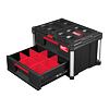 MILWAUKEE 4932472129 box PACKOUT, 2 zásuvky, guličkové výsuvy, súprava priehradek