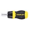 STANLEY 0-66-358 ráčnový šroubovák MINI s bity, rukojeť ABS plast