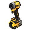 DeWalt DCF850P2T aku rázový uťahovák 18V/2*5Ah, 205Nm, 1/4", TSTAK