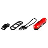 NEO světlo zadní na kolo, 3V/210mAh, 30lm, 4 módy svícení, nabíjení micro USB, 91-002