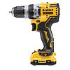 DeWalt DCD703L2T aku vŕtačka s výmennými hlavami 12V/2*3Ah, 57Nm, 0-425/1500 ot./min, TSTAK kufrík
