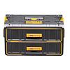 DeWalt DWST83529-1 zásuvkový kufrík ToughSystem 2.0, 2 zásuvky, guličkové ložiská vo výsuvoch