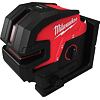 MILWAUKEE M12 CLL4P-0C křížový liniová laser ZELENÝ, samonivelace, 38m/100m s detektorem, 4933479202