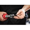 MILWAUKEE M12 FPTR-0 aku rázová průchozí ráčna 12V, dlouhý krk, adaptéry, bez baterie